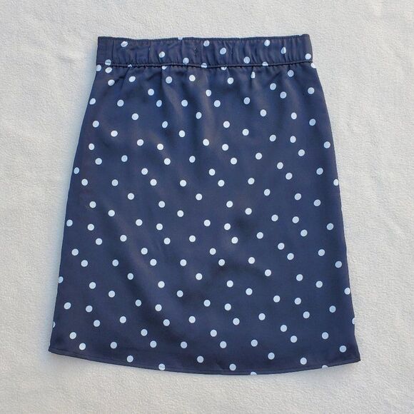 Abercrombie Kids Black and White Polka Dot Wrap Skirt Size 5/6 - Picture 5 of 9